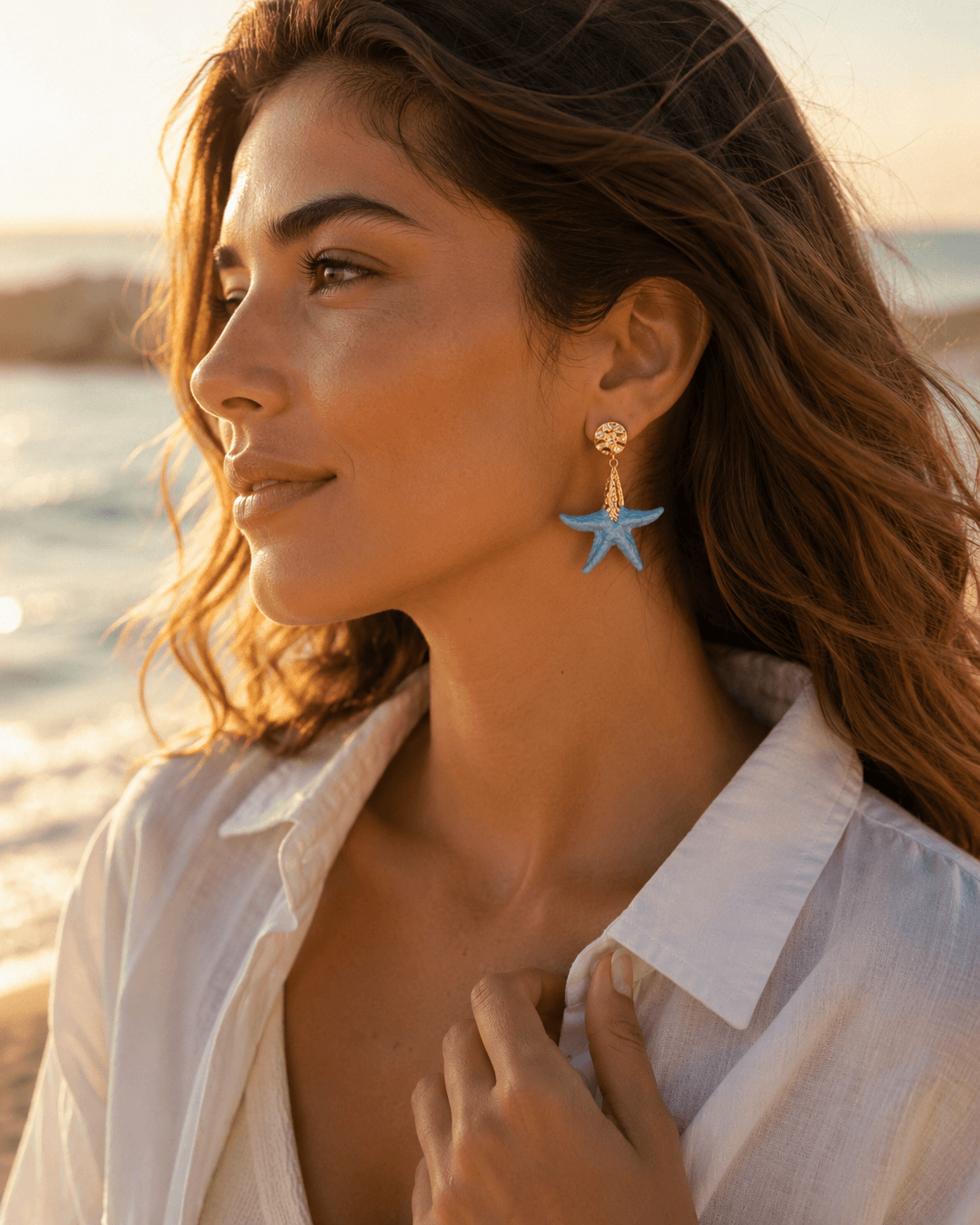 Azure Tide Earrings 3