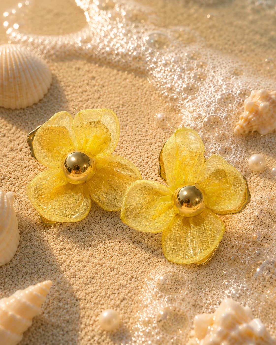 Lemon Bloom Earrings