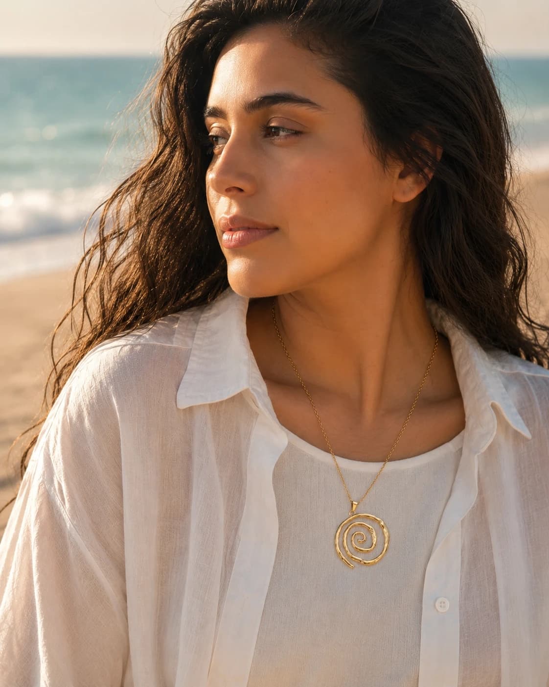 Ocean Heart Necklace 3