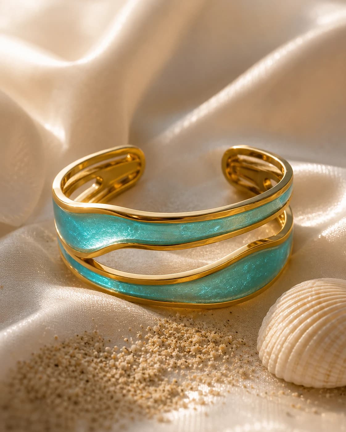 Lagoon Wave Cuff 2