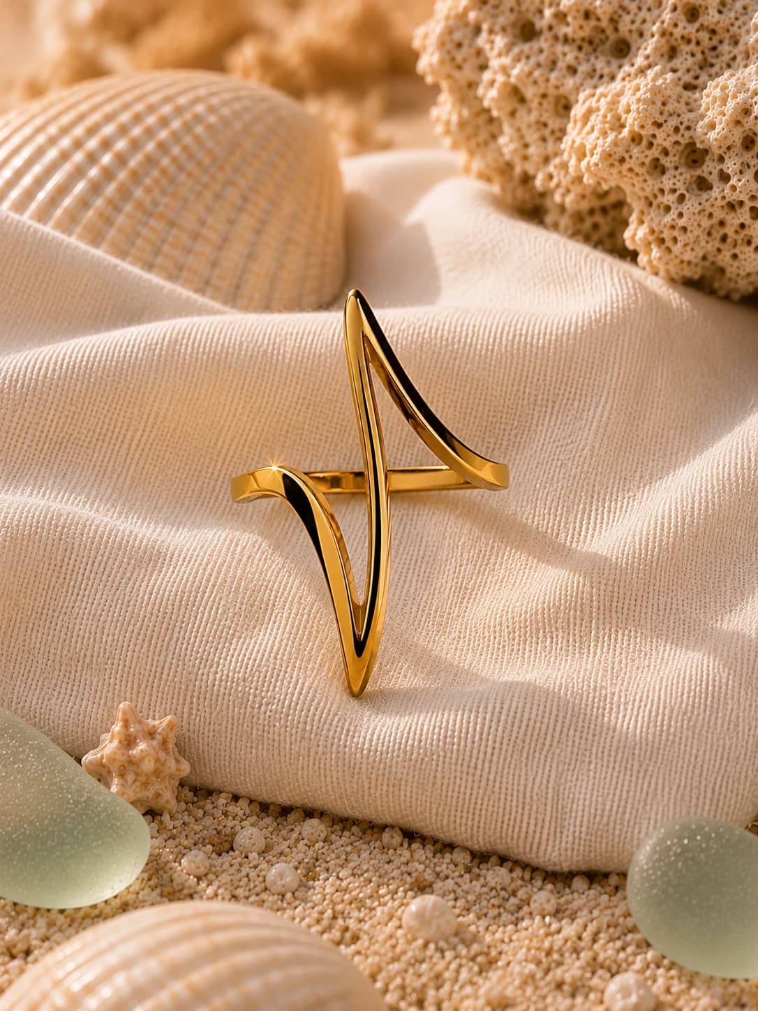 Marquise Silhouette Ring