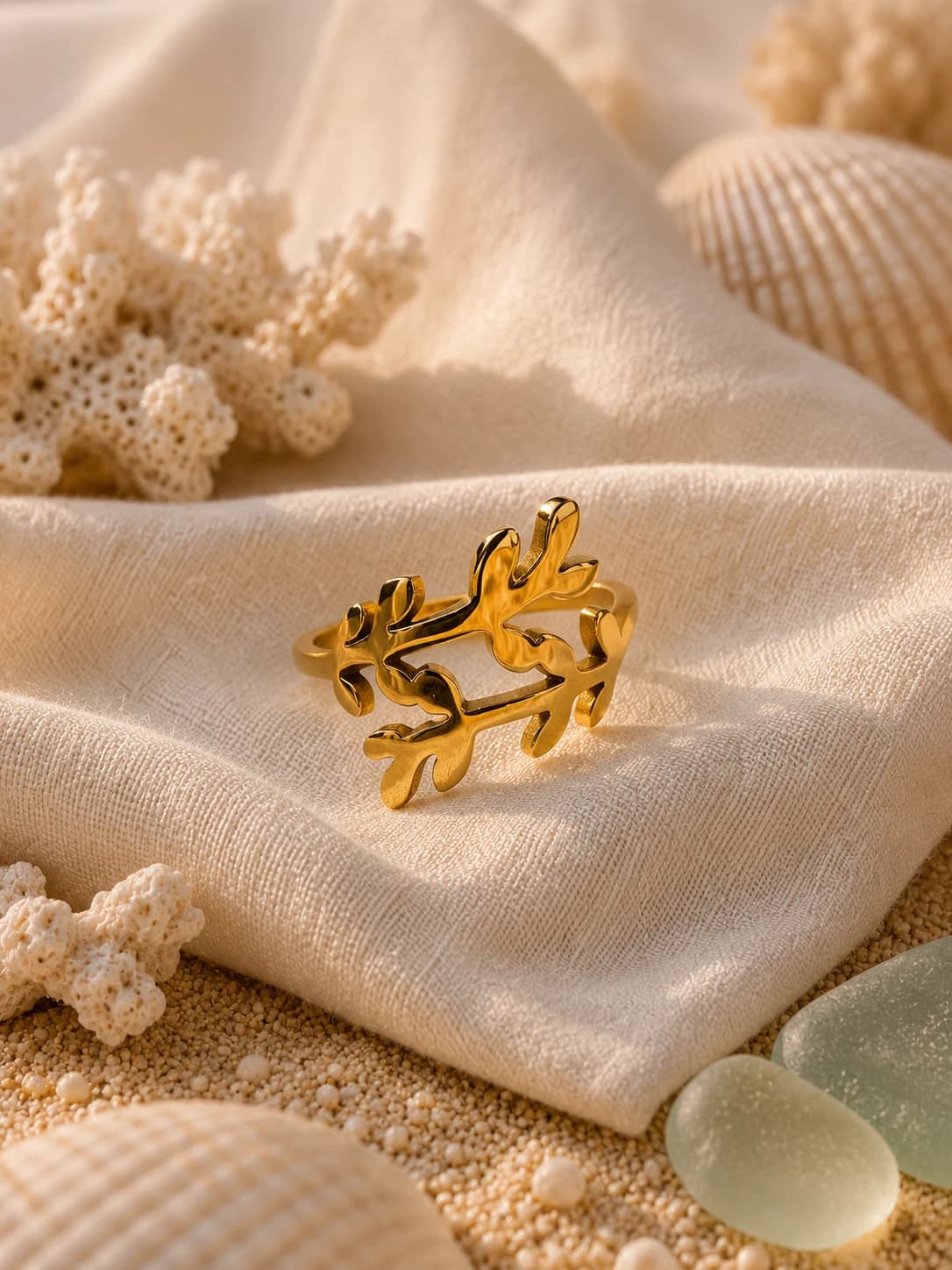 Olive Leaf Ring