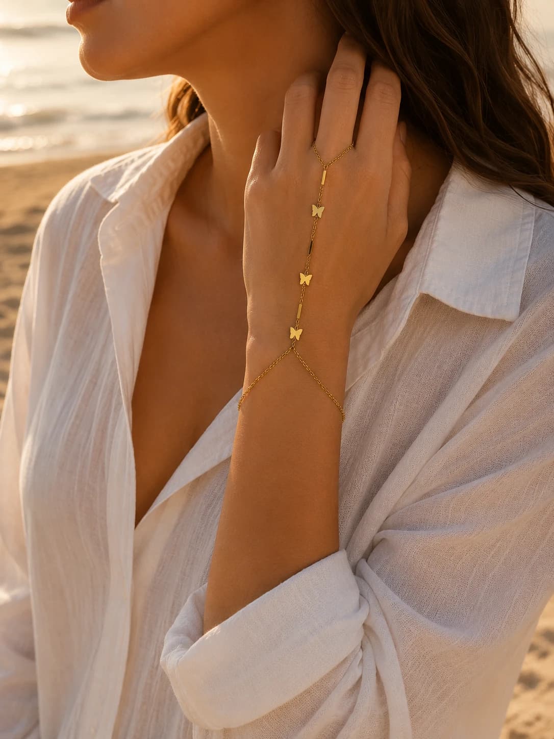 Papillon Hand Chain