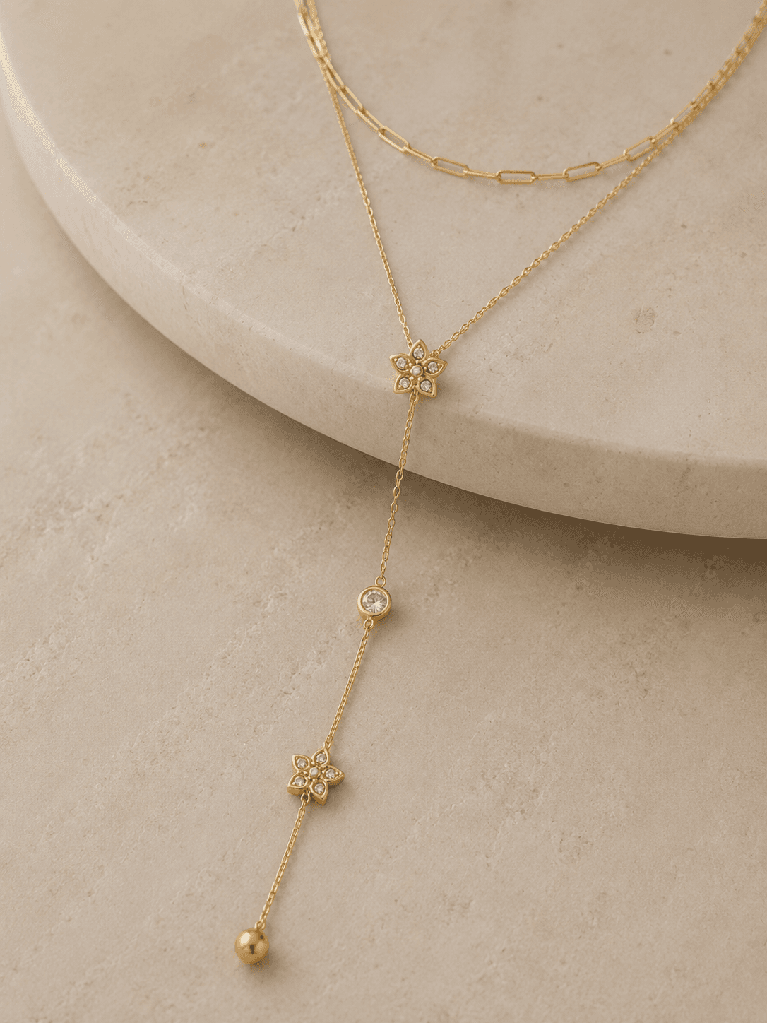 Floral Cascade Necklace 2