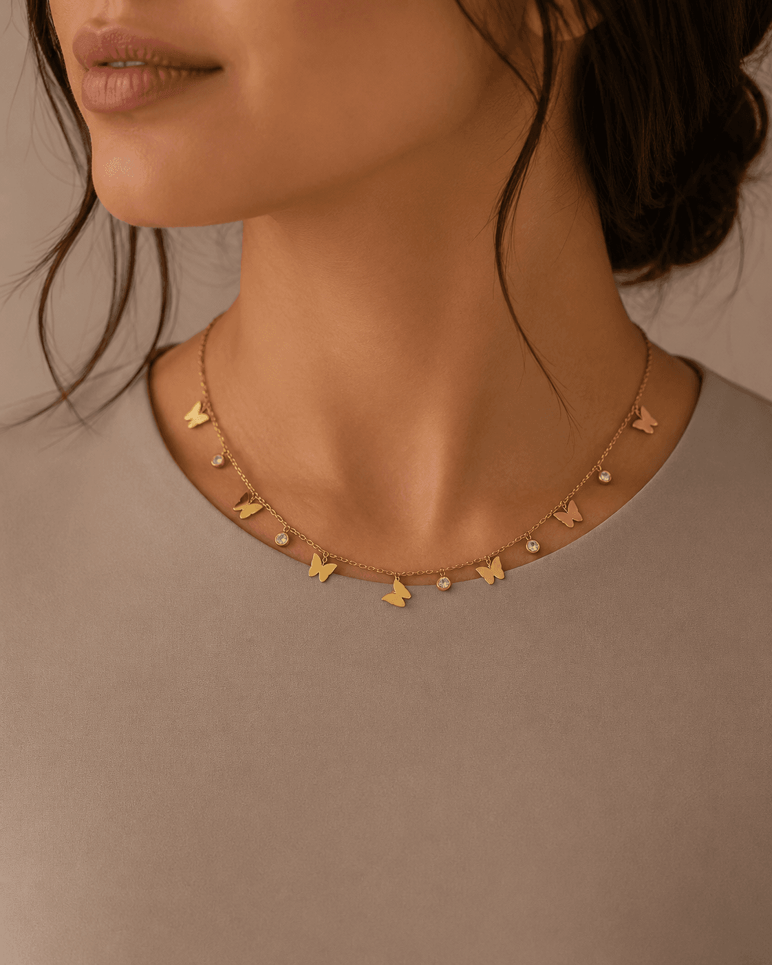 Butterfly Sparkle Necklace