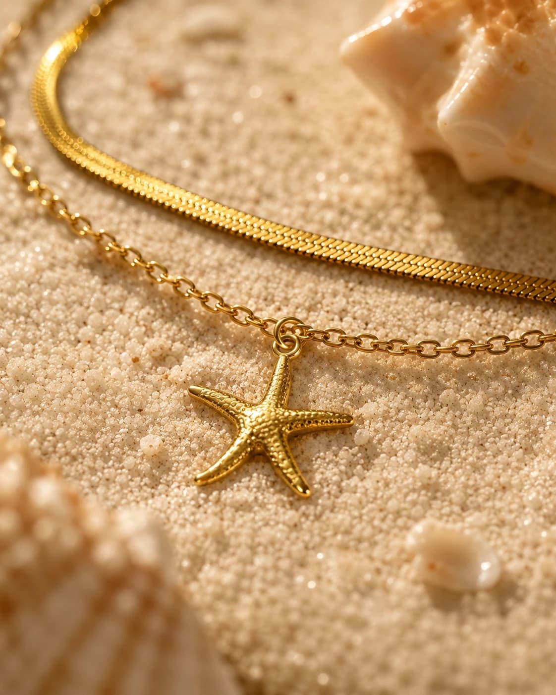 Solea Star Anklet