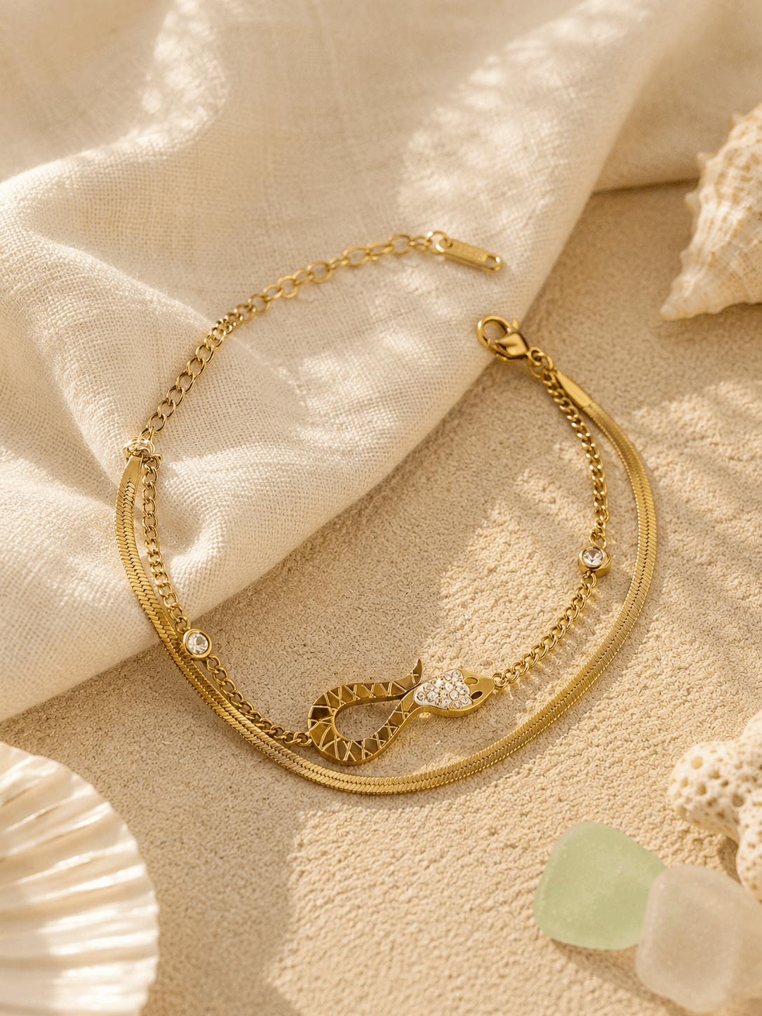 Serpent Glow Bracelet