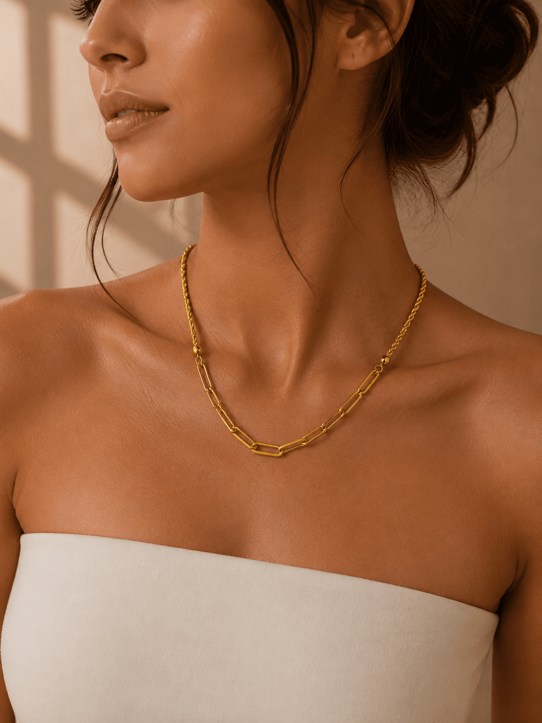 Mixed Link Necklace