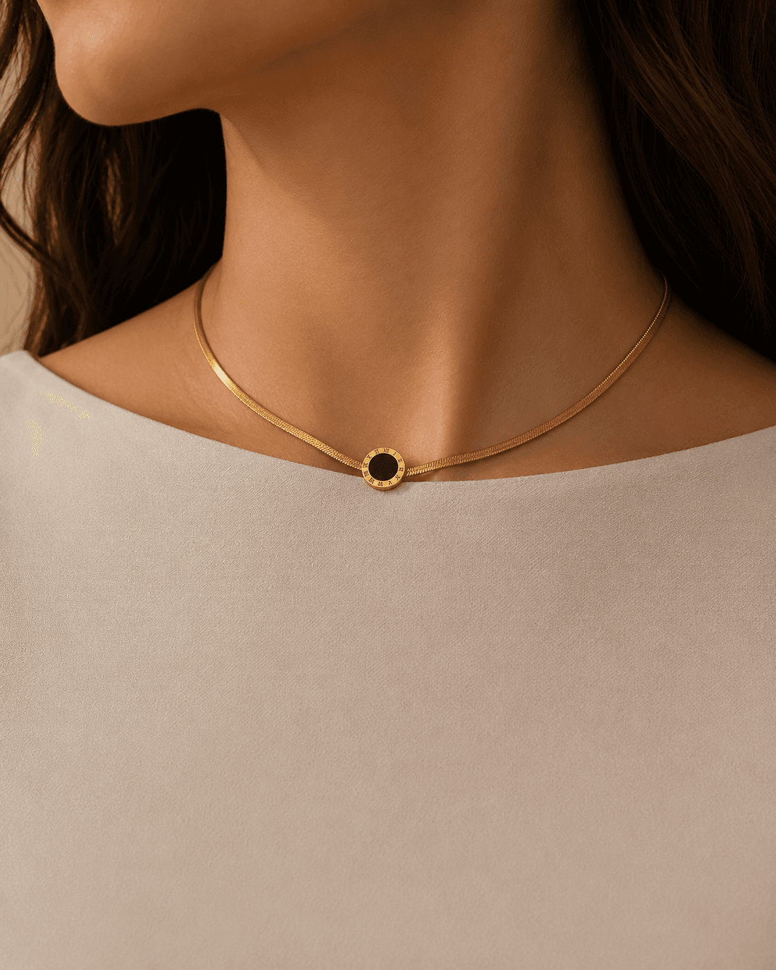 Roman Eclipse Necklace